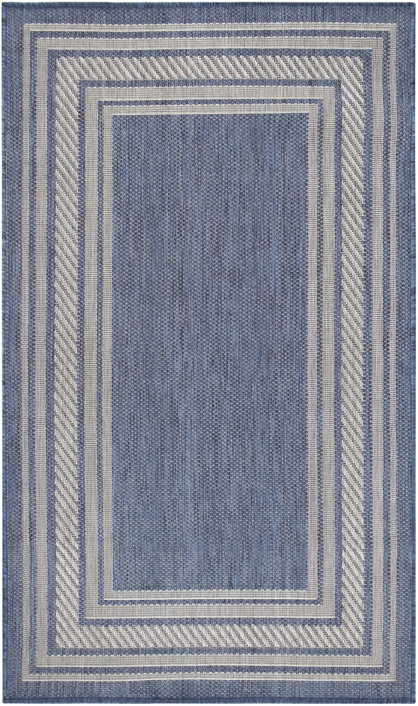 Nourison Home Horizon Indoor/Outdoor HOZ03 Denim Contemporary Power-loomed Rug