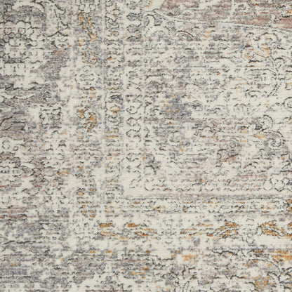 Nourison Home Starry Nights  Silver Cream  Traditional