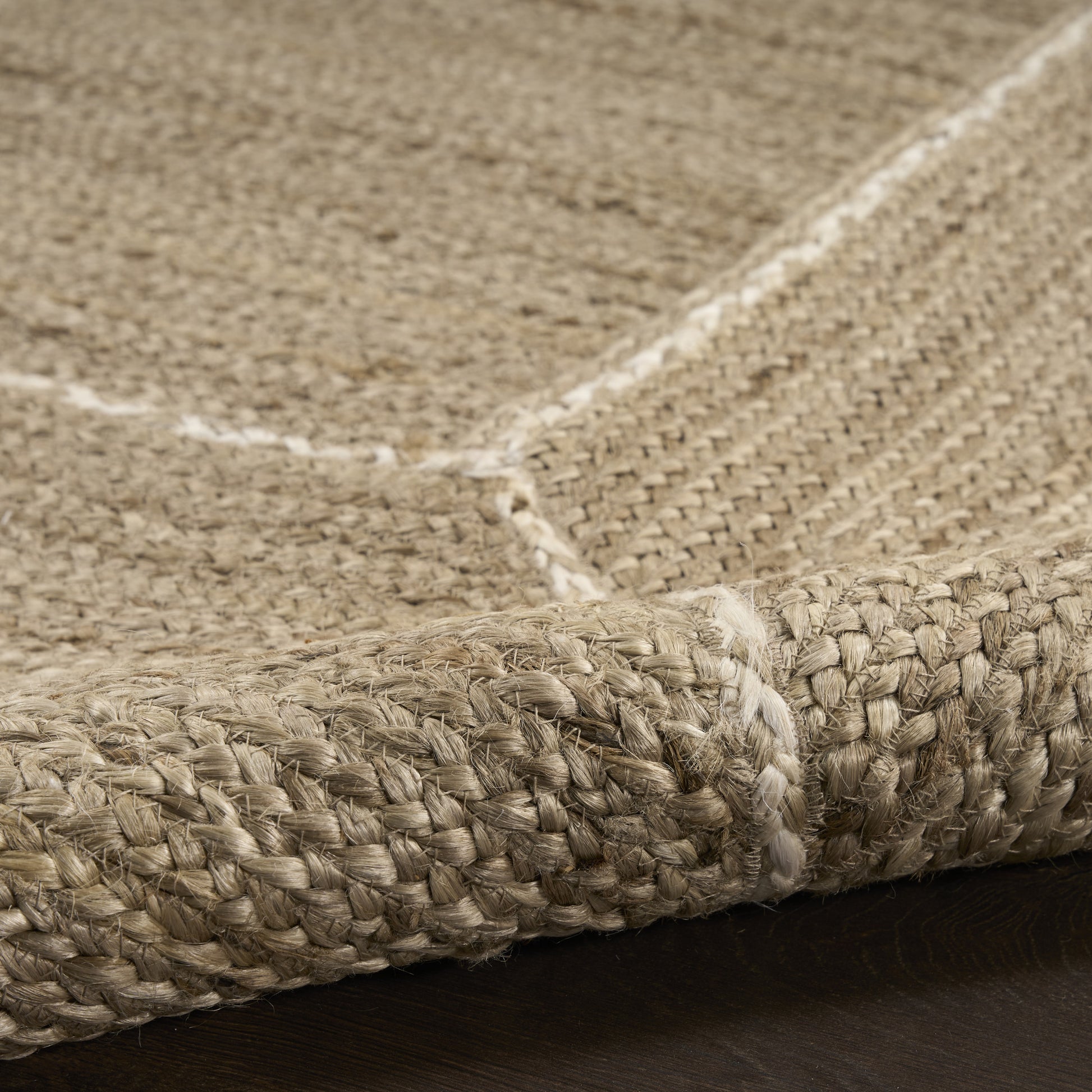 Nourison Home Terrazzo Jute  Natural Grey  Contemporary