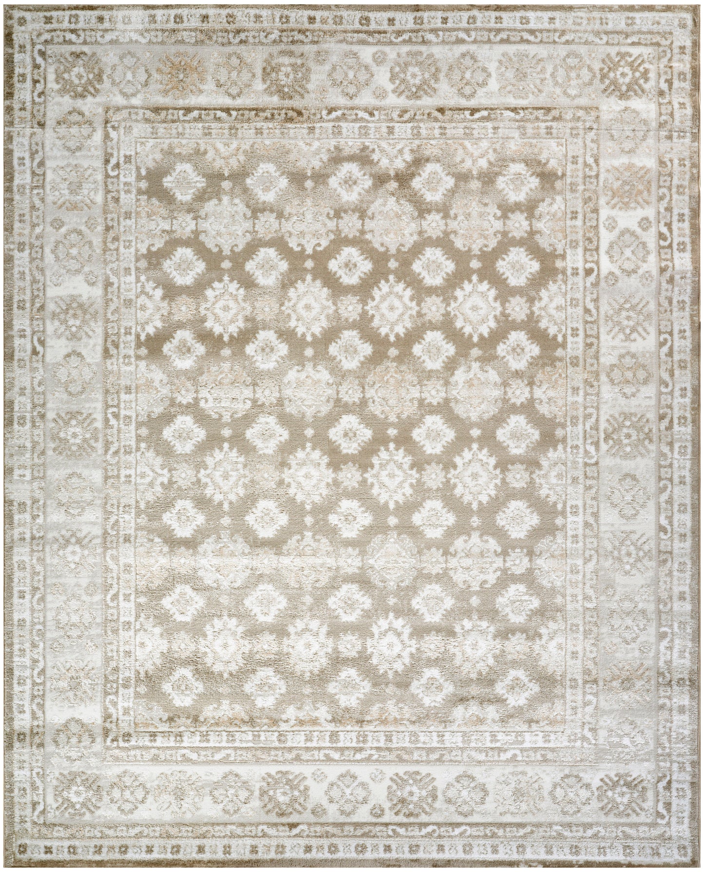 Nourison Home Dekor  Ivory Taupe  Traditional
