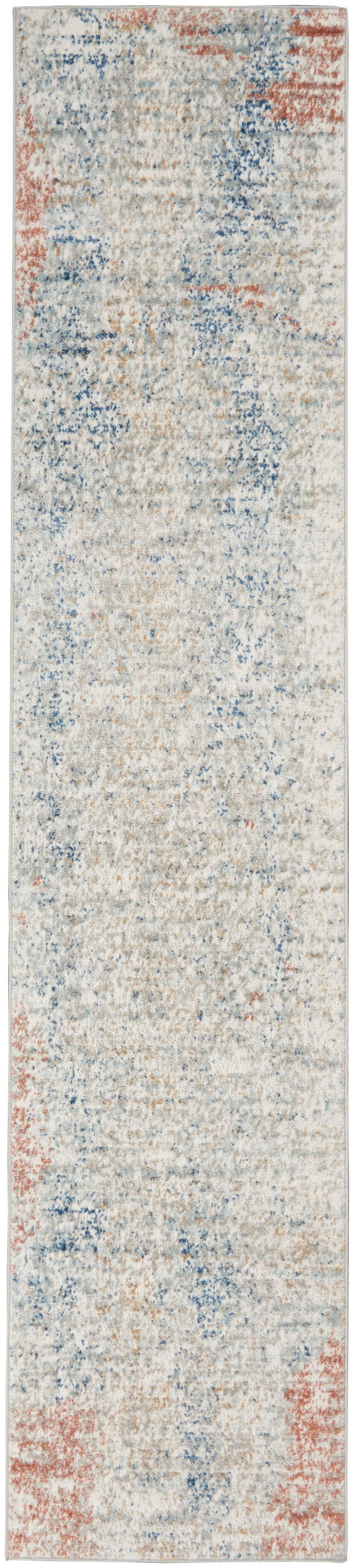 Nourison Home Quarry QUA10 Ivory Multicolor Contemporary Power-loomed Rugs