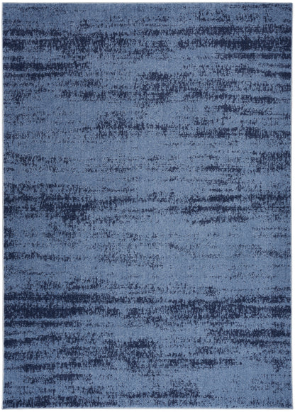Nourison Home Nourison Essentials NRE03 Denim Contemporary Power-loomed Rug