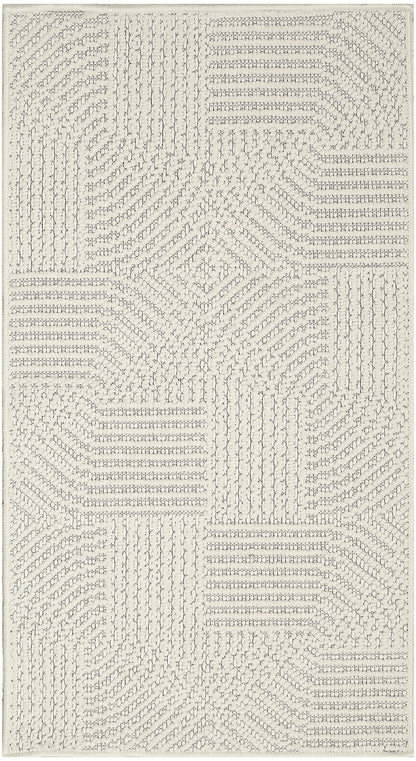 Nourison Home Natural Texture NTX02 Ivory Contemporary Power-loomed Rug