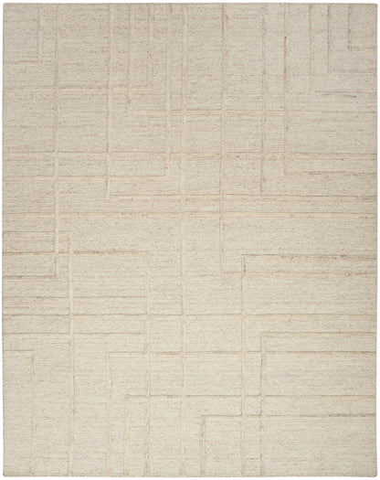 Calvin Klein CK045 Impressions IMP01 Sand Contemporary Hand Tufted Rug