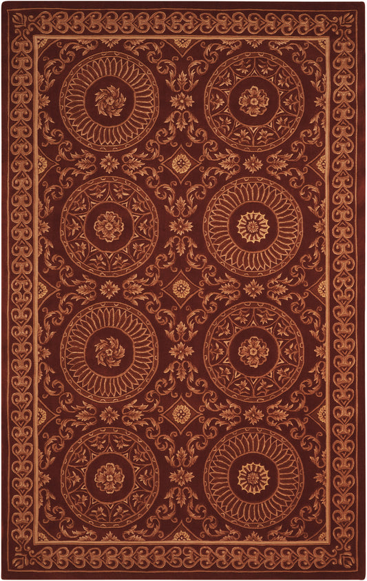 Nourison Home Versailles Palace  Brick  Traditional
