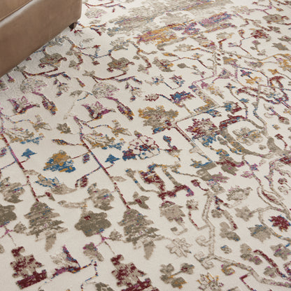 Nourison Home Melody  Ivory Multi  Traditional