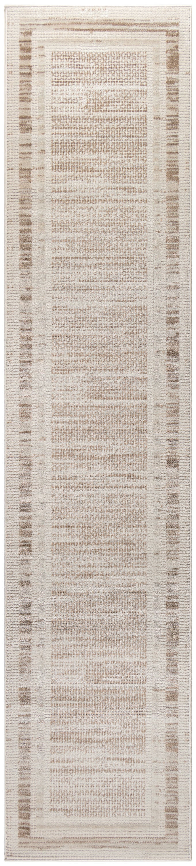 Nourison Home Serenity Home SRH07 Mocha Ivory Contemporary Loom-woven Rug