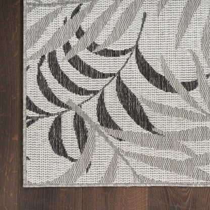 Nourison Home Garden Oasis  Grey  Contemporary
