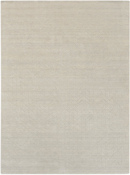 Nourison Home Alessia ALE01 Sage Contemporary Hand Knotted Rug