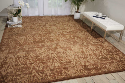 Nourison Home Silken Allure  Chocolate  Traditional