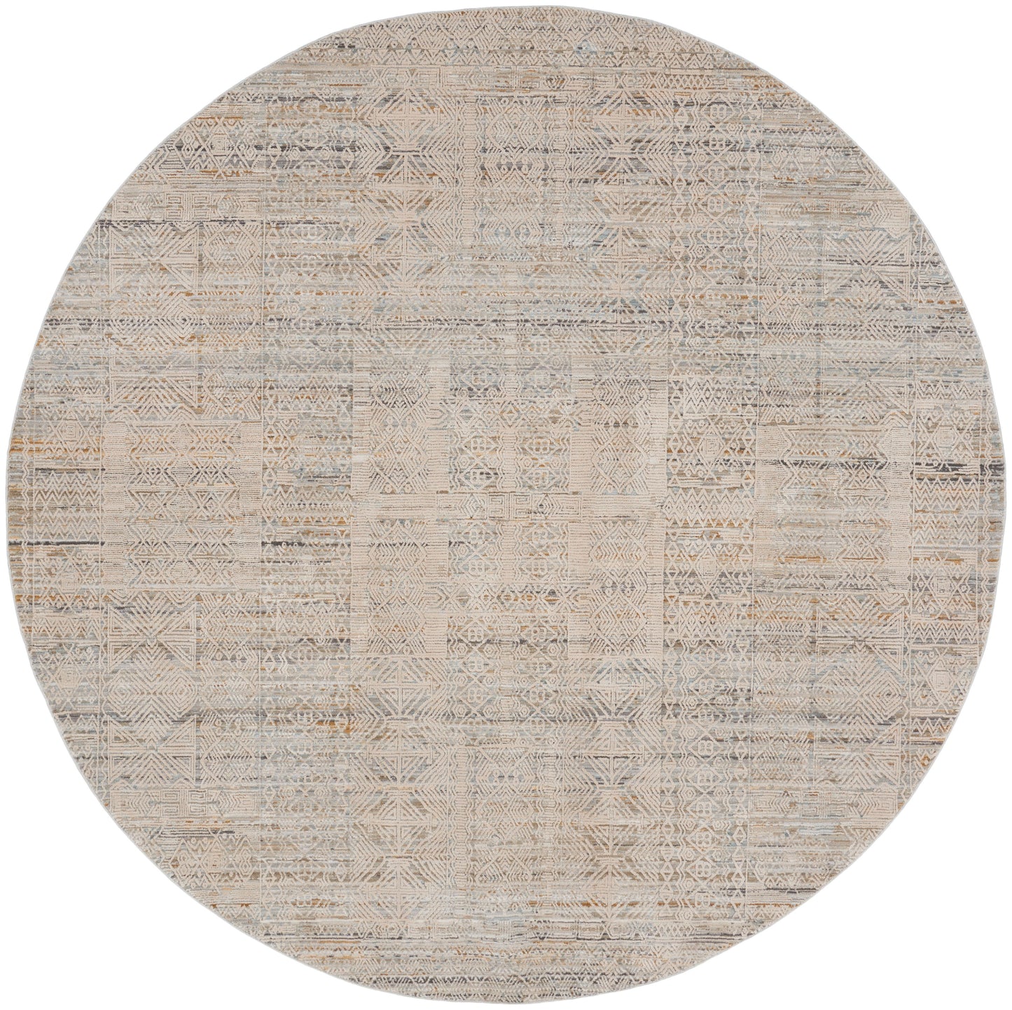 Nourison Home Lynx LNX06 Ivory Multicolor Transitional Power-loomed Rug