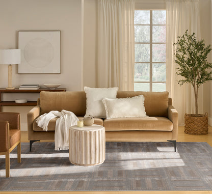 Nourison Home Nordic  Grey Multicolor  Contemporary