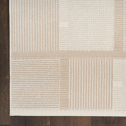 Nourison Home Nordic  Ivory Taupe  Contemporary