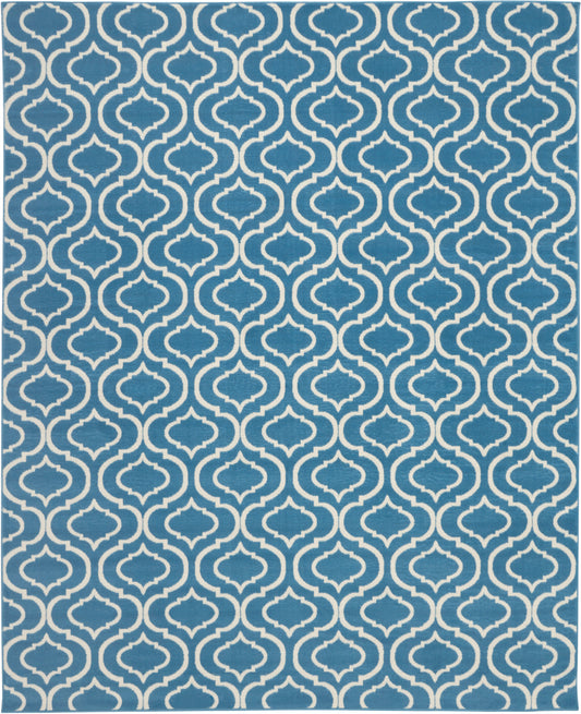 Nourison Home Jubilant  Blue  Transitional