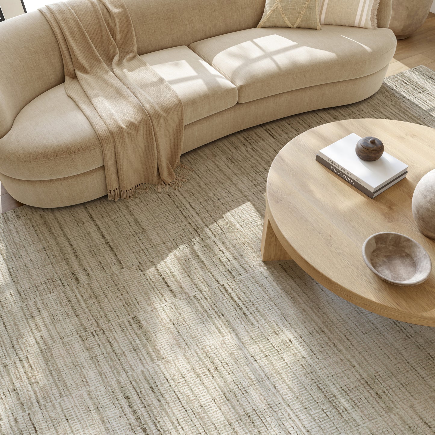 Nourison Home Soft Structure  Sage  Contemporary