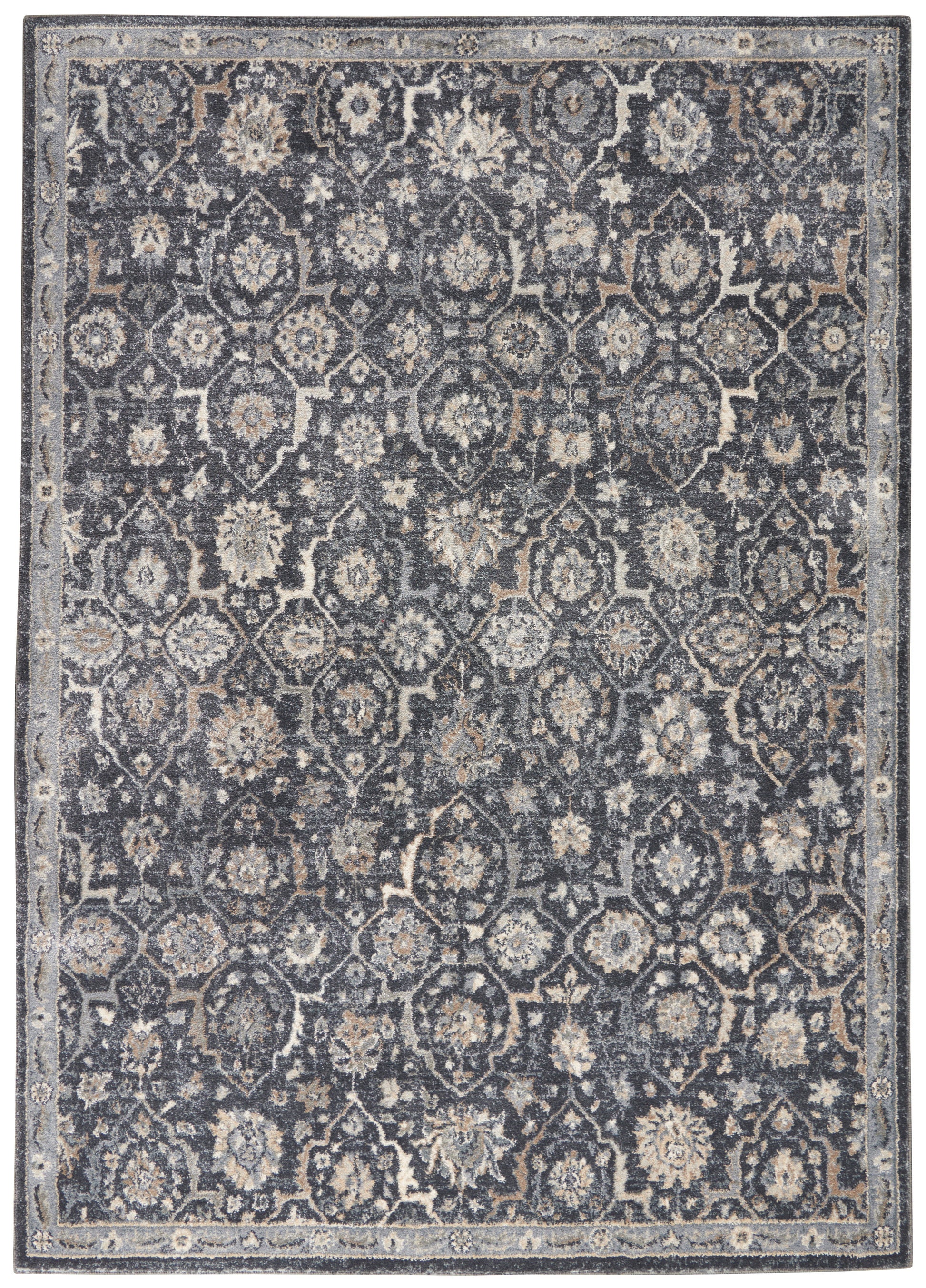 Nourison Home Moroccan Celebration  Navy  Traditional