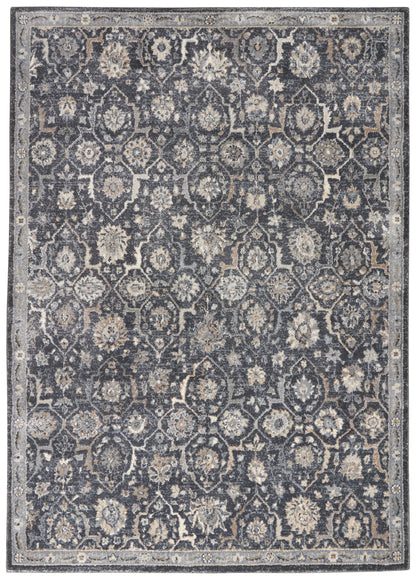 Nourison Home Moroccan Celebration  Navy  Traditional