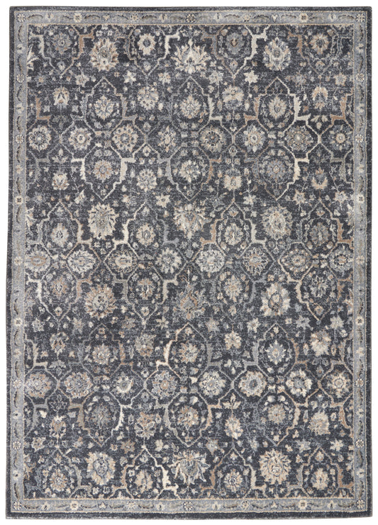 Nourison Home Moroccan Celebration  Navy  Traditional