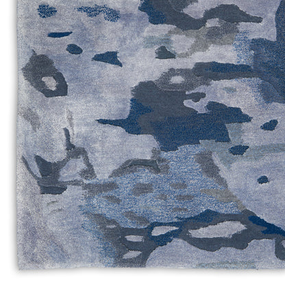 Nourison Home Prismatic  Blue  Contemporary