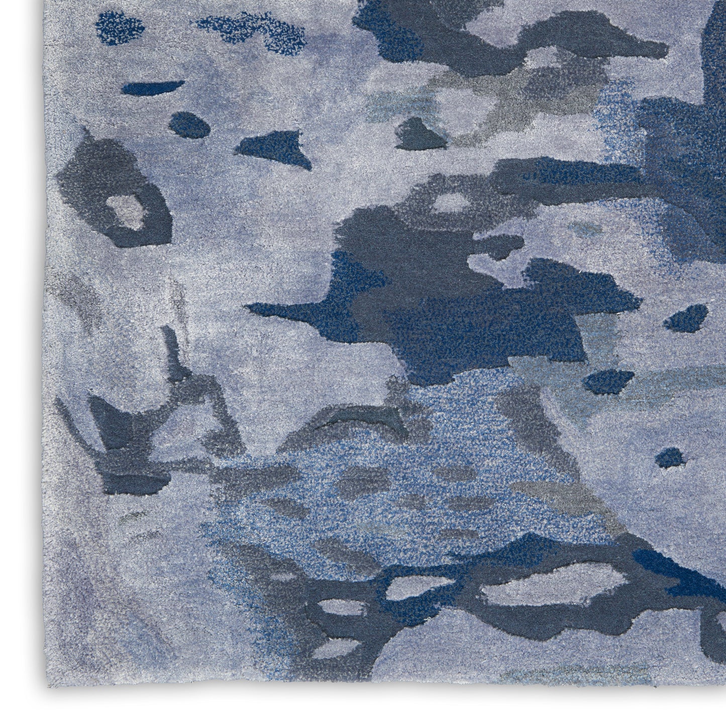 Nourison Home Prismatic  Blue  Contemporary