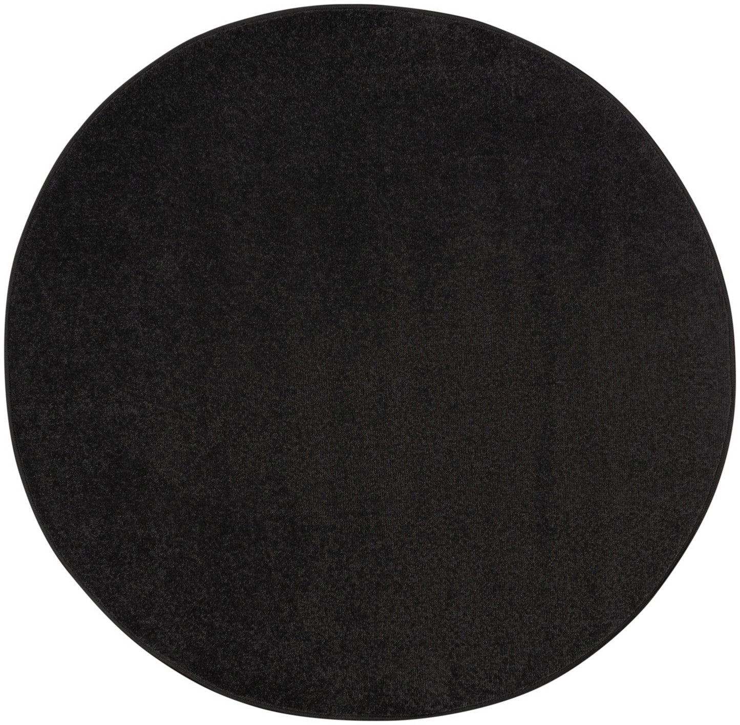 Nourison Home Nourison Essentials NRE01 Black Contemporary Power-loomed Rug