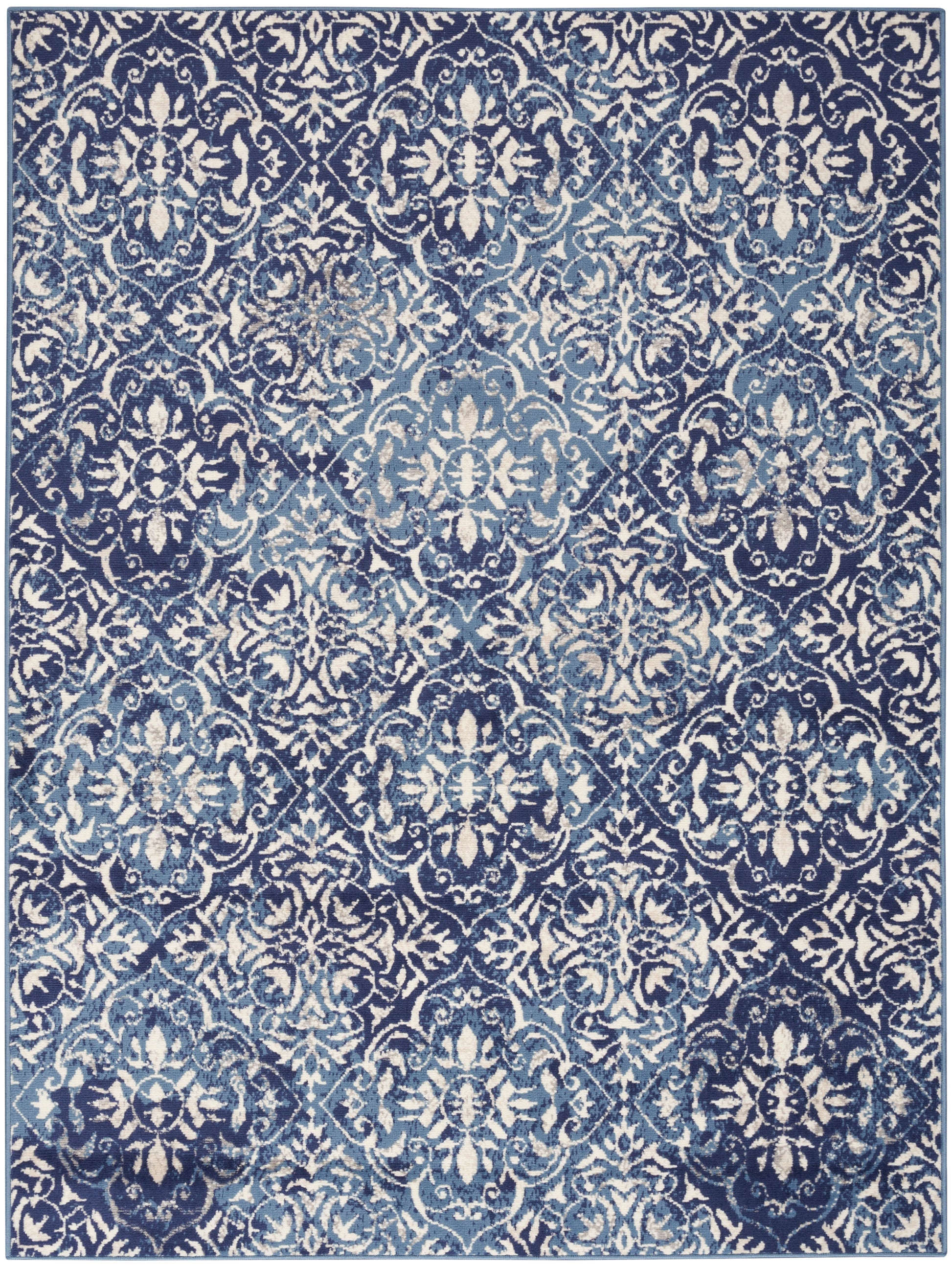 Nourison Home Jubilant  Navy Ivory  Contemporary