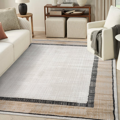 Nourison Home Dekor  Grey Charcoal  Contemporary