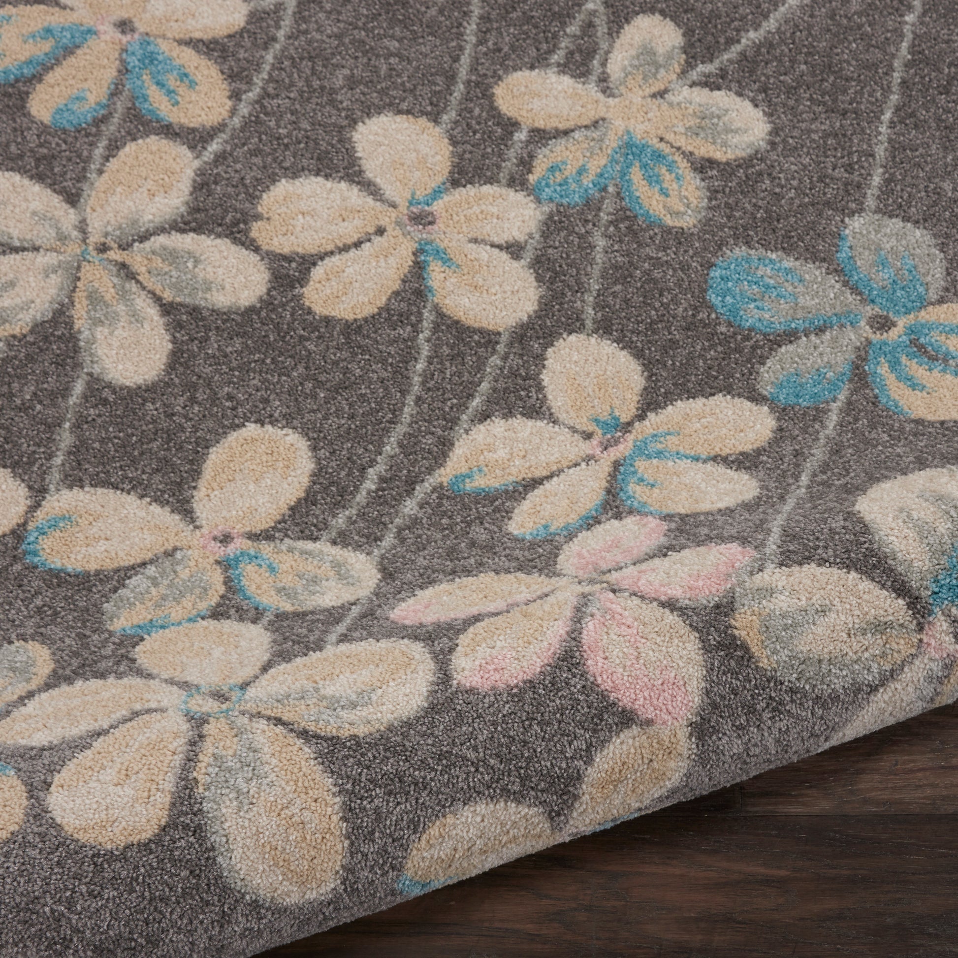 Nourison Home Tranquil  Grey Beige  Contemporary