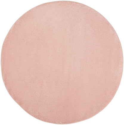 Nourison Home Nourison Essentials NRE01 Pink Contemporary Power-loomed Rug