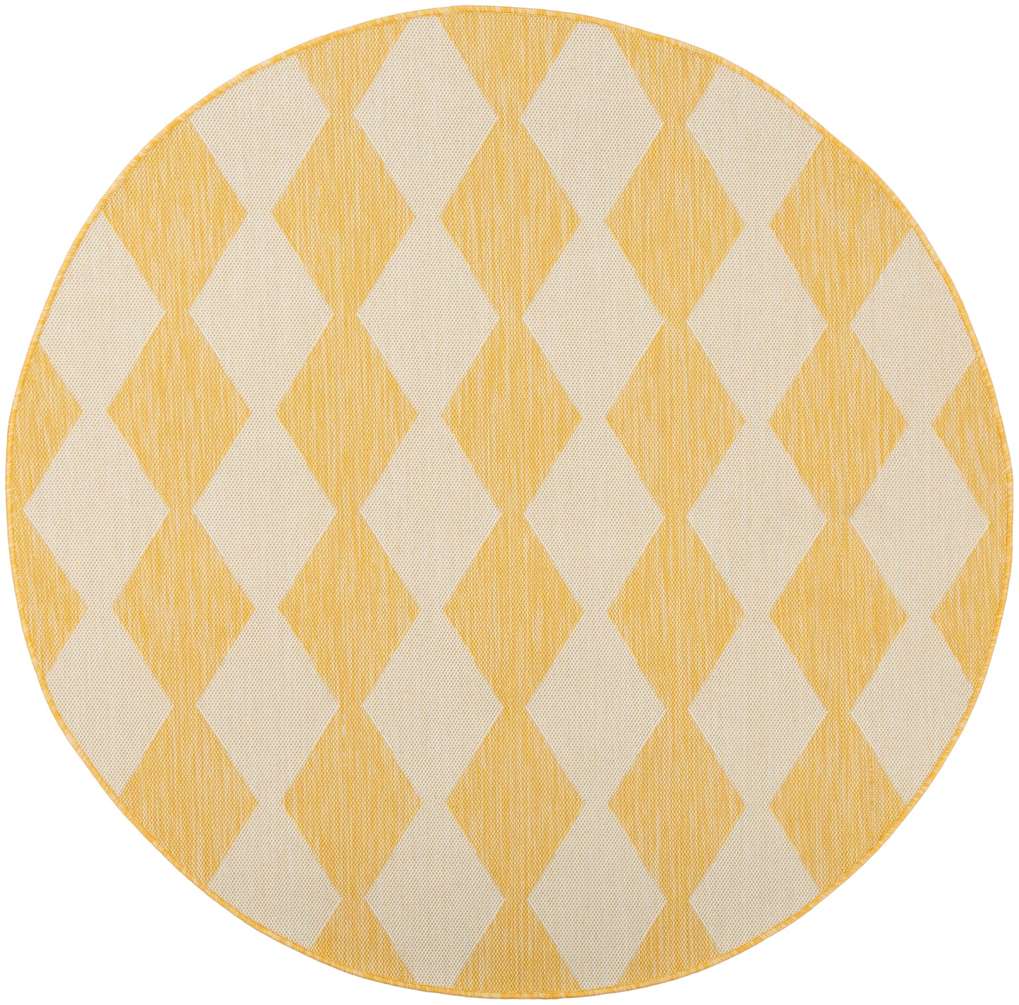 Nourison Home Positano POS04 Yellow Contemporary Power-loomed Rug