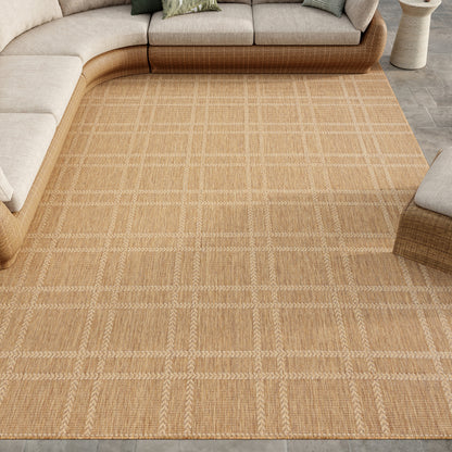 Nourison Home Horizon Indoor/Outdoor  Natural  Contemporary