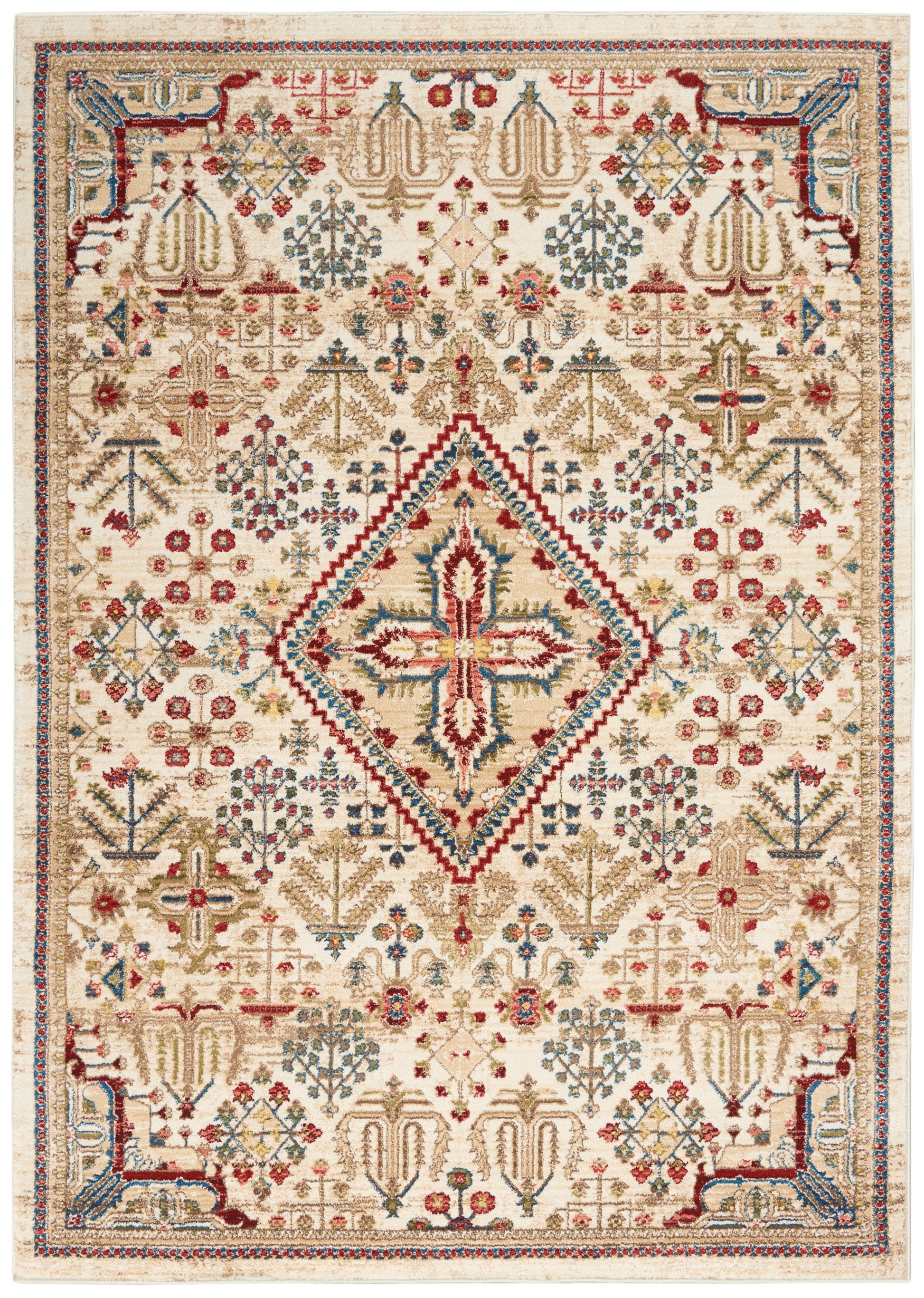 Nourison Home Karisma  Ivory  Traditional