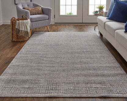 Feizy Lennon 39G4F Gray Beige Transitional/Casual/Industrial Machine Woven Rug - Rugs - Feizy - Atlanta Designer Rugs
