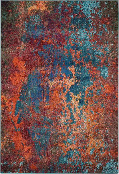 Nourison Home Celestial CES08 Atlantic Contemporary Power-loomed Rugs