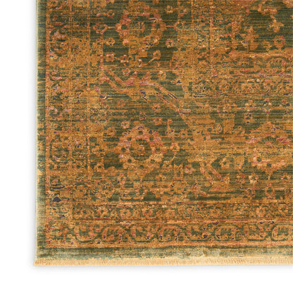 Nourison Home Luxurious  Olive  Traditional