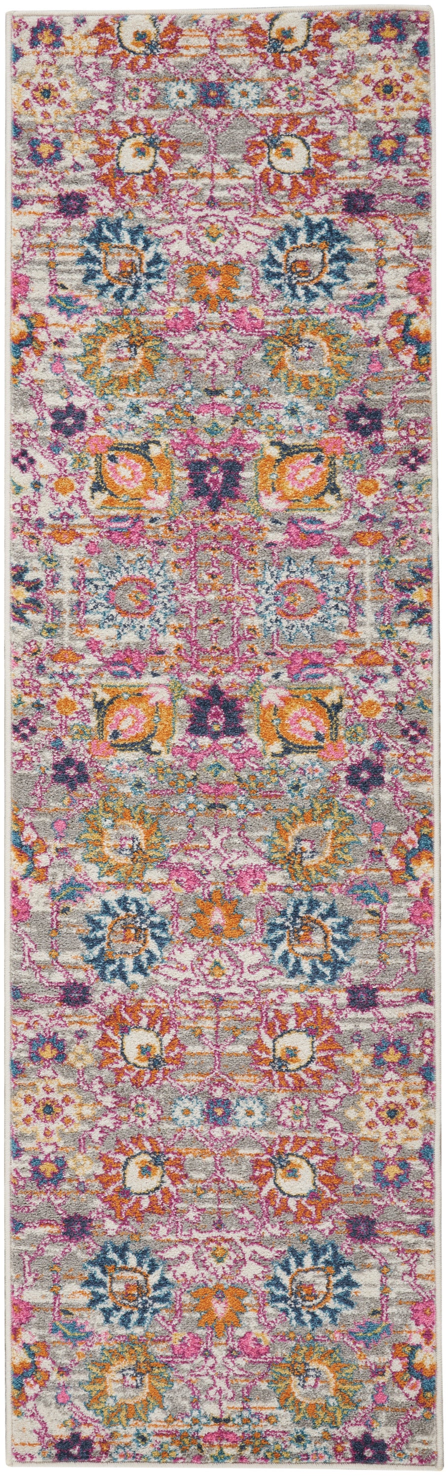 Nourison Home Passion PSN01 Silver Transitional Power-loomed Rugs