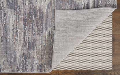 Feizy Lennon 39FYF Gray Multi Abstract Machine Woven Rug - Rugs - Feizy - Atlanta Designer Rugs