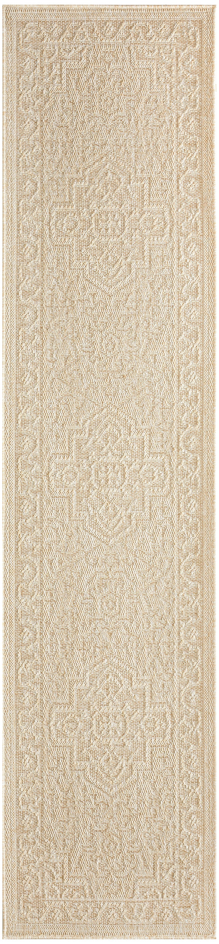 Nourison Home Tulum TLM05 Cream Contemporary Loom-woven Rug