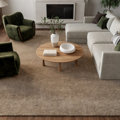 Nourison Home Plush Cloud  Taupe  Contemporary