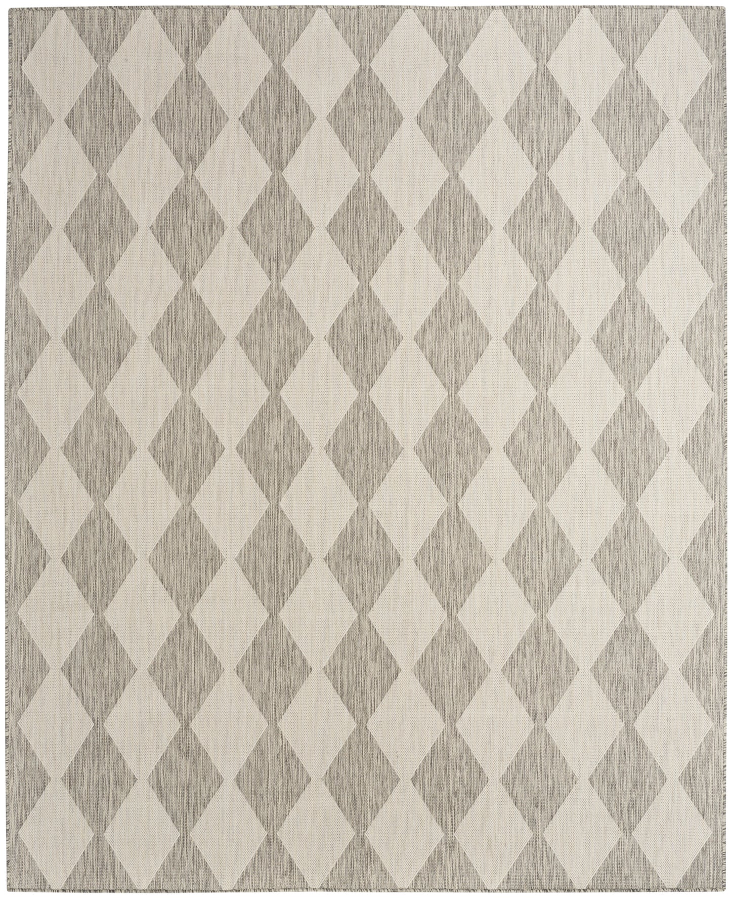 Nourison Home Positano POS04 Light Grey Contemporary Power-loomed Rug