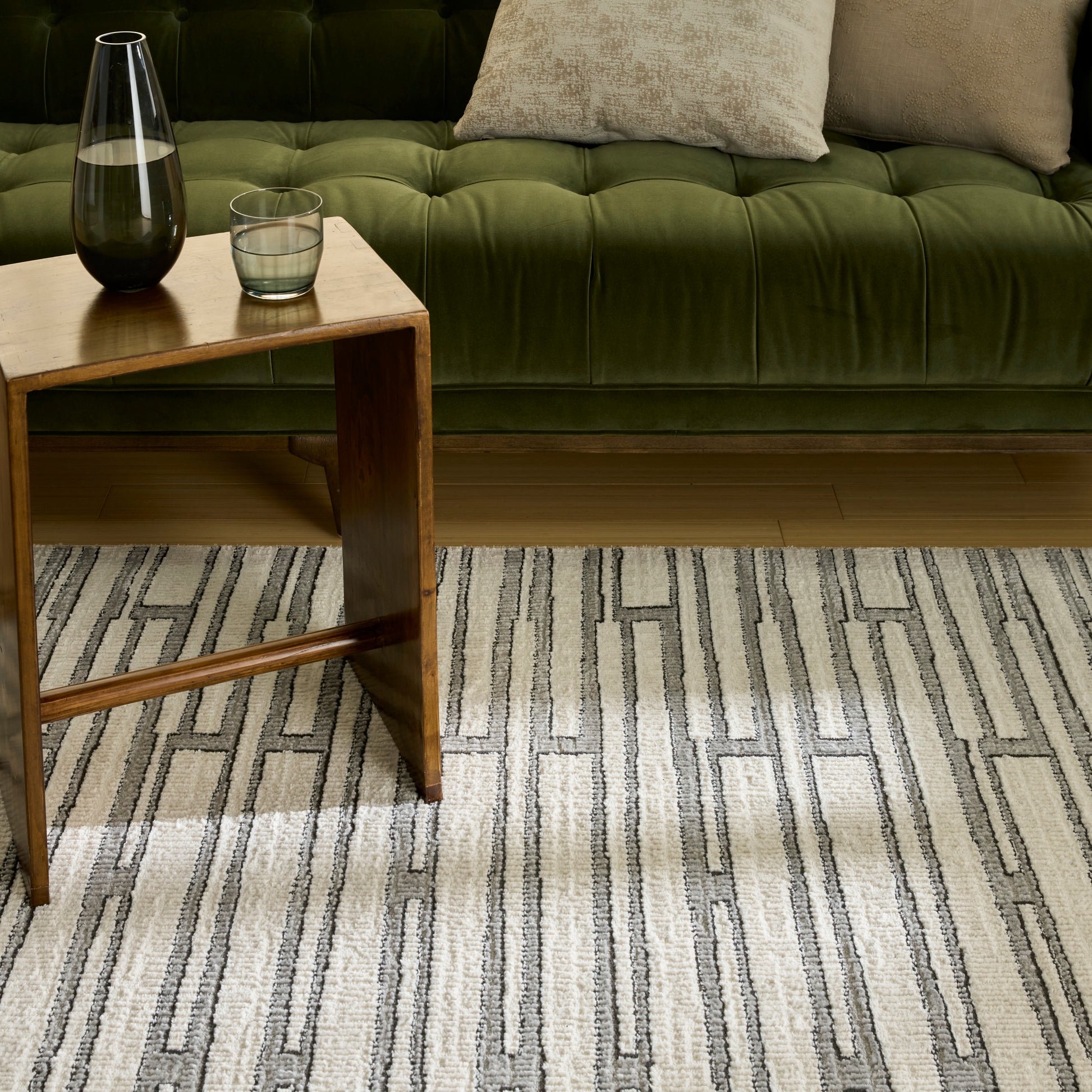 Nourison Home Nordic  Ivory Grey  Contemporary