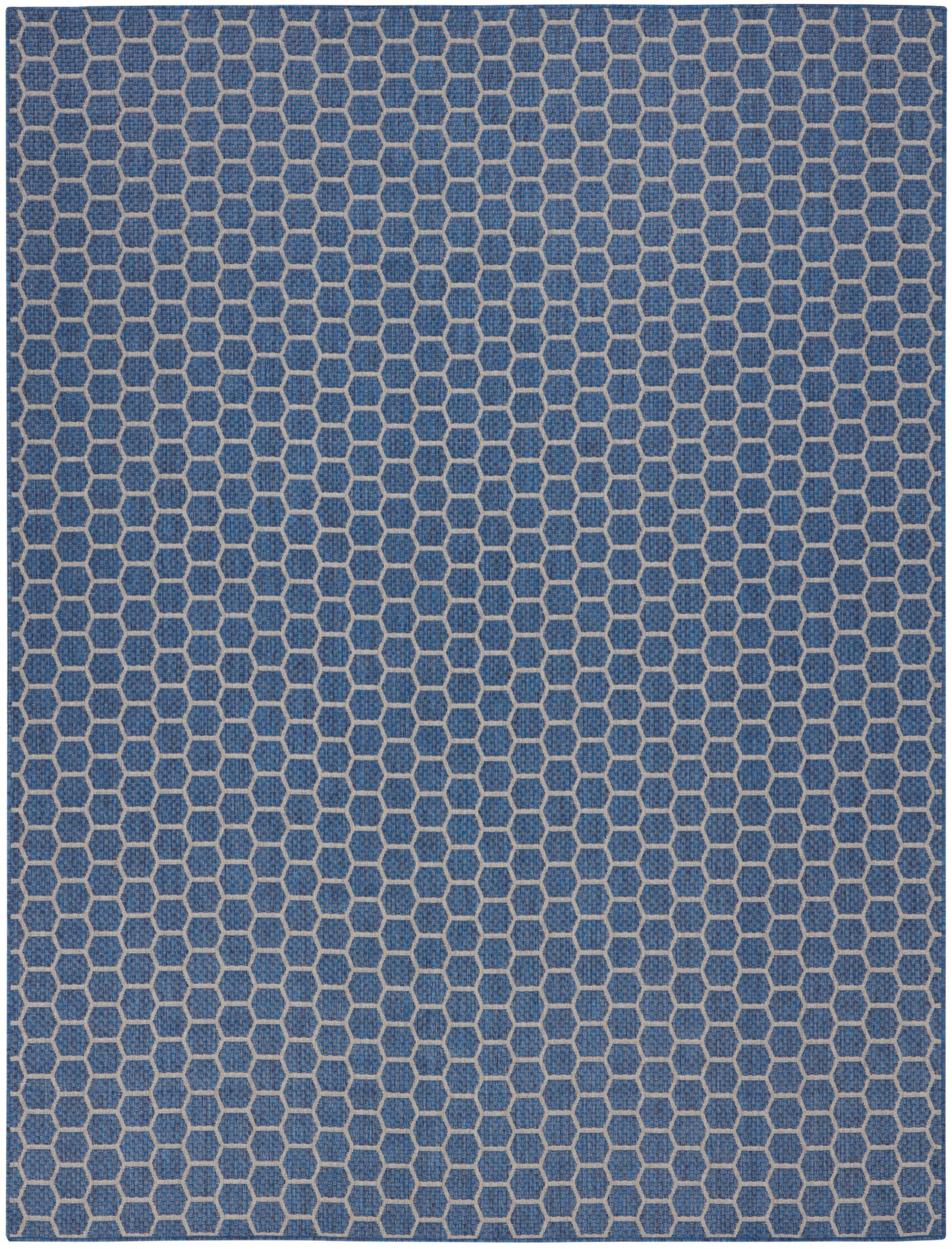 Nourison Home Twist Reversible TWS01 Blue Contemporary Loom-woven Rug