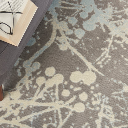 Nourison Home Jubilant  Grey  Contemporary