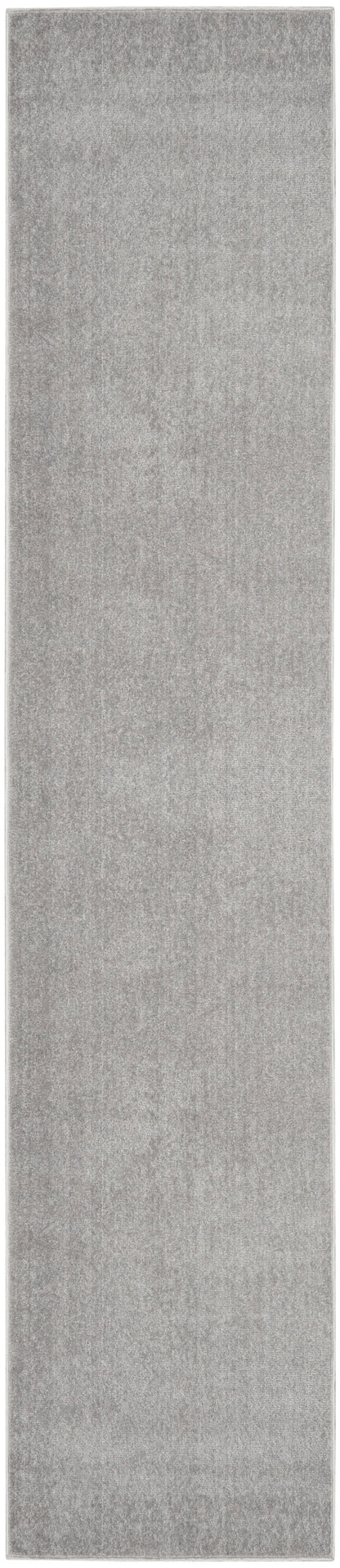Nourison Home Nourison Essentials NRE01 Silver Grey Contemporary Power-loomed Rug