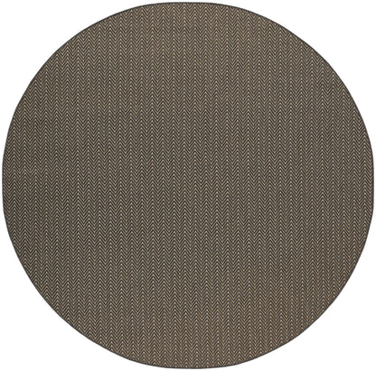 Nourison Home Horizon Indoor/Outdoor HOZ02 Charcoal Contemporary Power-loomed Rug