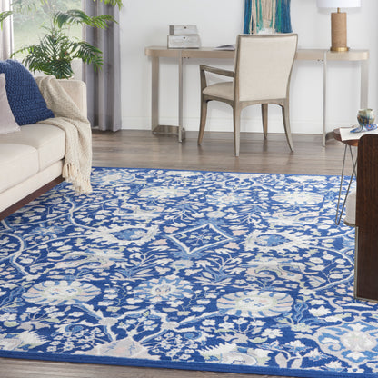 Nourison Home Whimsicle  Navy Multicolor  Traditional