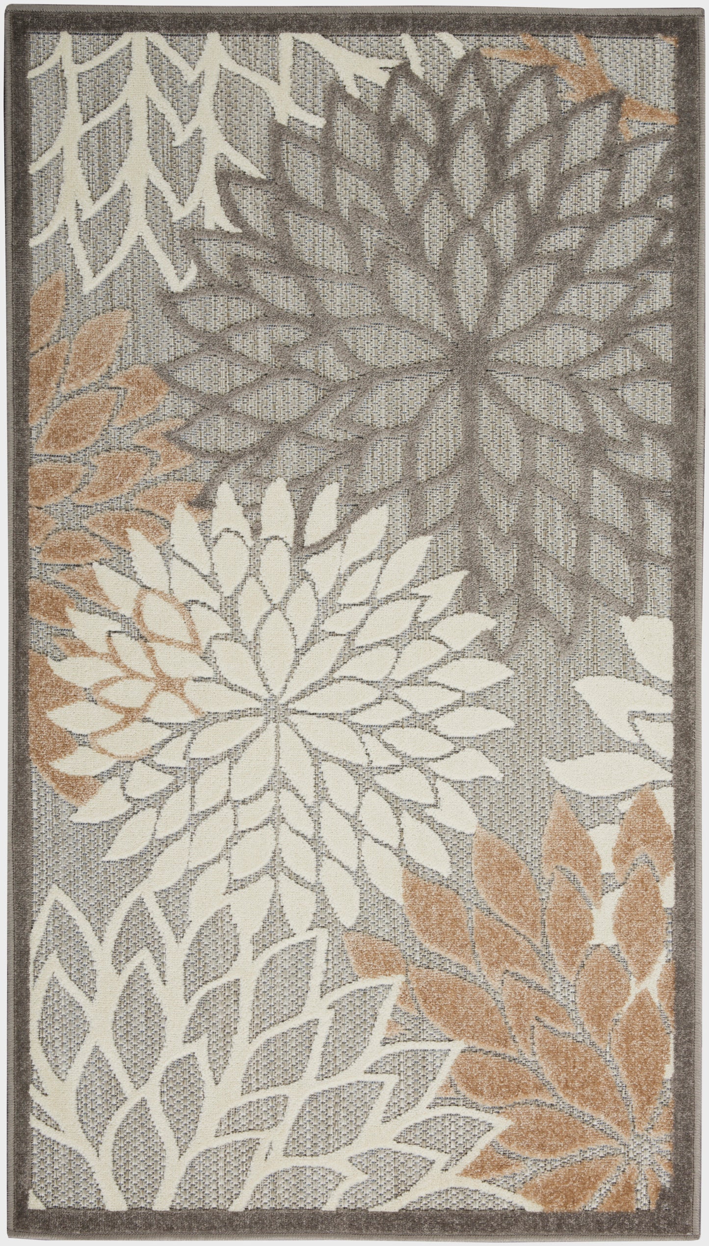 Nourison Home Aloha ALH05 Natural Contemporary Power-loomed Rugs