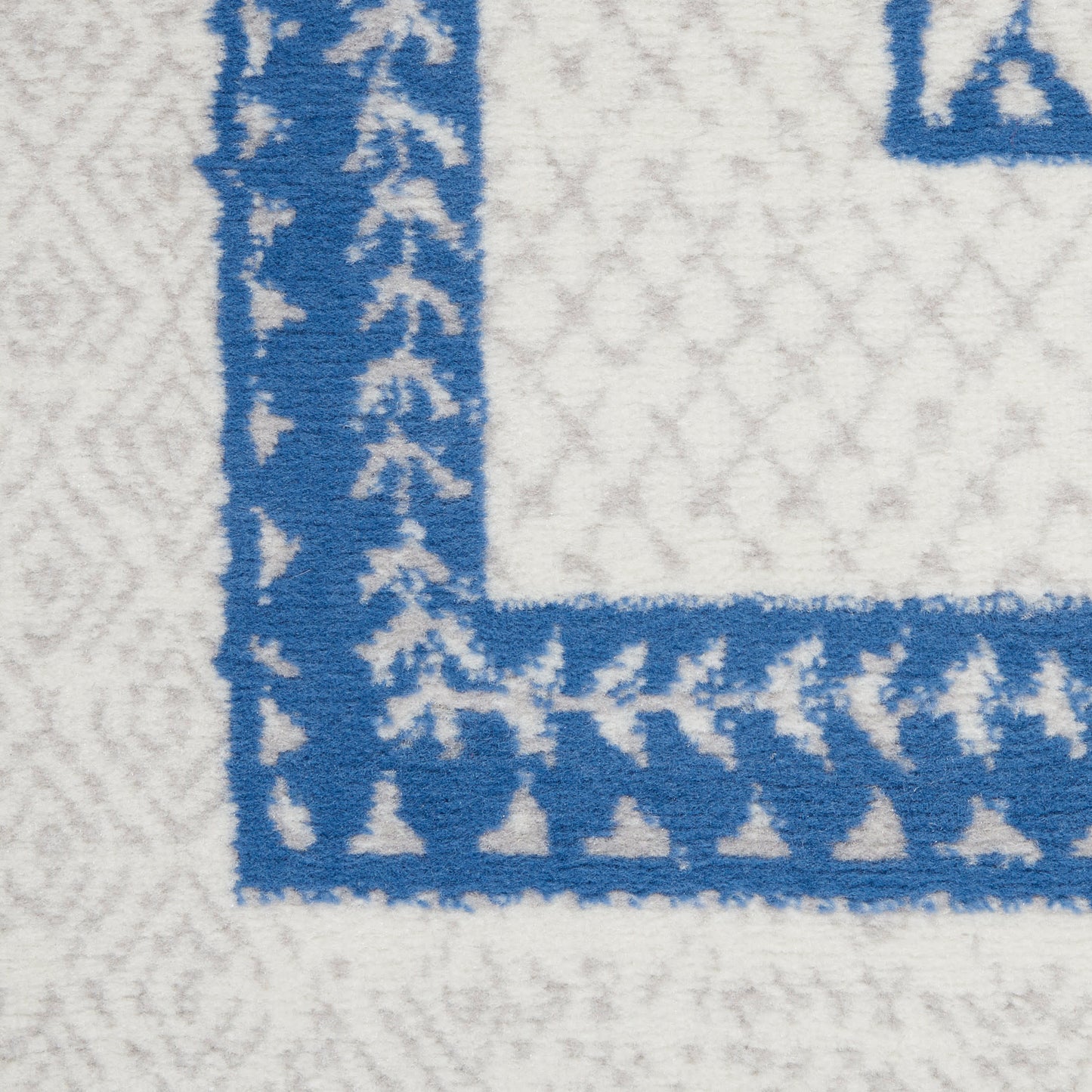 Nourison Home Whimsicle  Ivory Blue  Contemporary