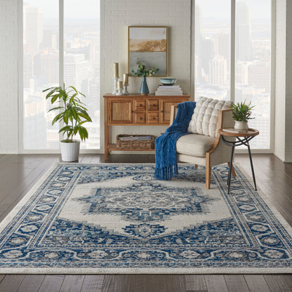 Nourison Home Persian Vintage  Ivory Blue  