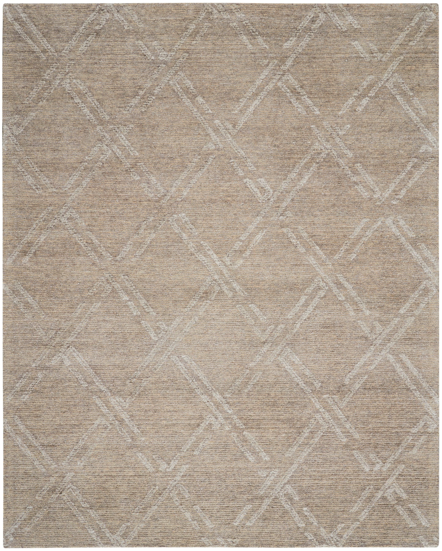 Nourison Home Venosa VSN01 Taupe Contemporary Tufted Rug